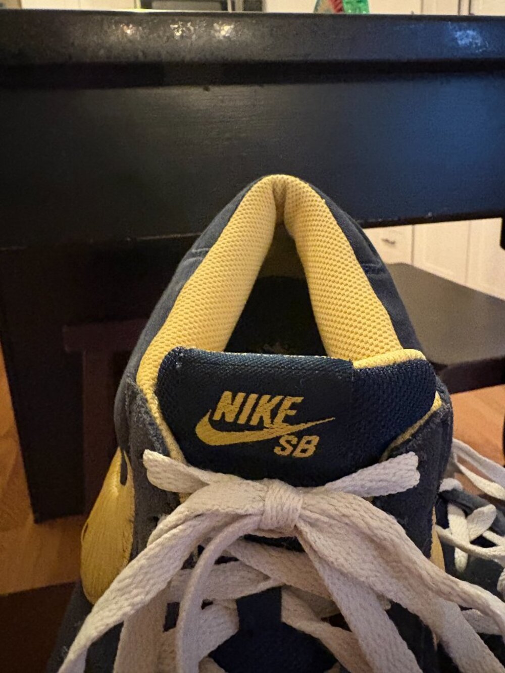 Nike SB - Blue Suede, Phat Gold Embroidered Swoosh, THESE ARE HOT!!!! - Picture 2 of 8